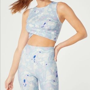 Wild fox Sweats, Size M, Pink and Blue tie dye